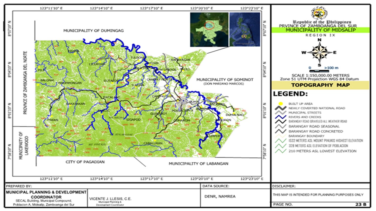 Topography Map